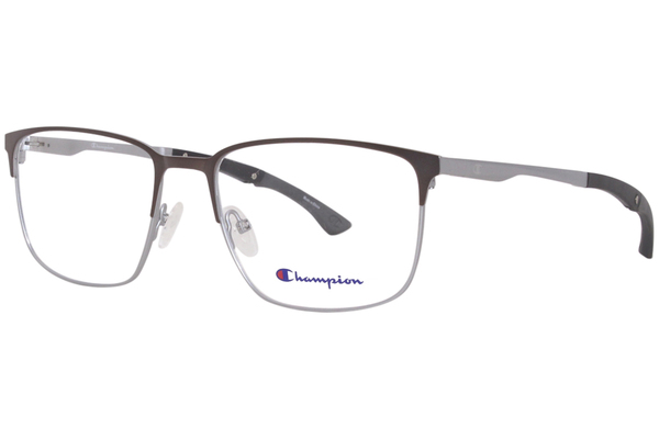  Champion Chasex Eyeglasses Men's Full Rim Rectangle Shape Tri-Flex 