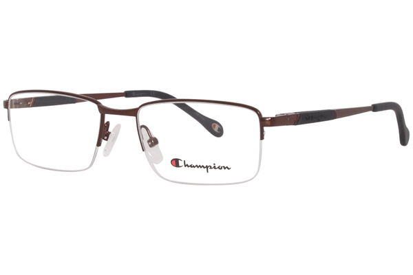 Champion CU1016 Eyeglasses Men's Semi Rim Rectangle Shape