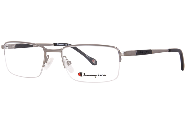 Champion CU1016 Eyeglasses Men's Semi Rim Rectangle Shape