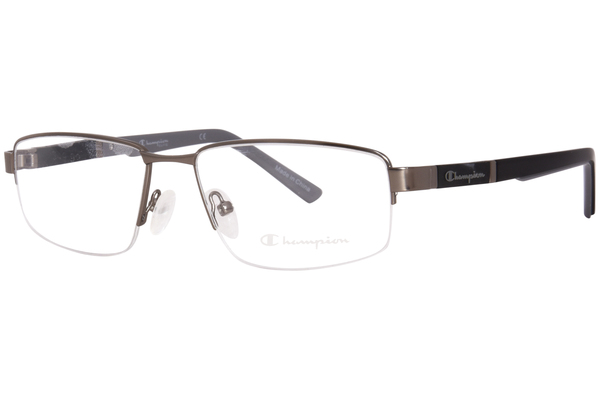 Champion CU2020 Eyeglasses Men's Semi Rim Rectangle Shape