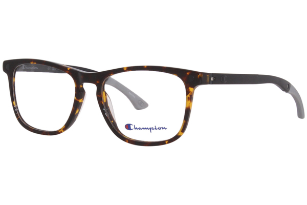 Champion CU3Shakes Eyeglasses Men's Full Rim Square Shape Tri-Flex