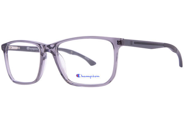  Champion Flow Eyeglasses Men's Full Rim Rectangle Shape 