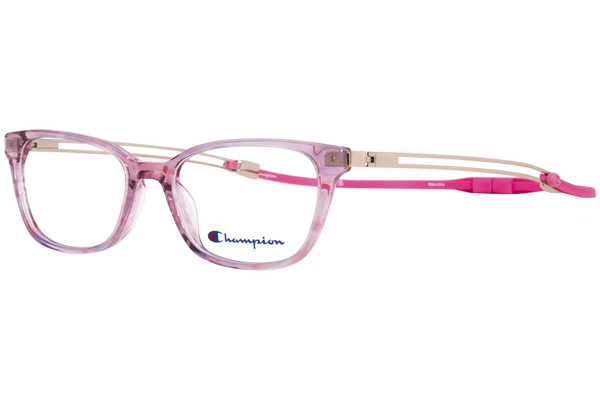 Champion Lark Eyeglasses Youth Girl's Full Rim Rectangle Shape