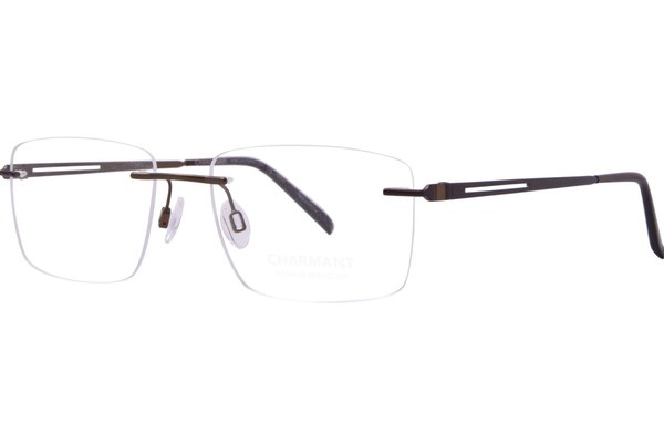 Charmant CH10978 Titanium Eyeglasses Men's Rimless