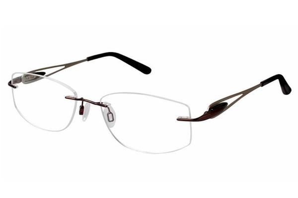  Charmant Eyeglasses TI10962 TI/10962 Rimless Optical Frame 