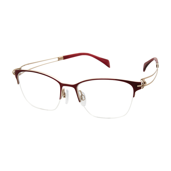  Charmant Line Art XL2114 Eyeglasses Women's Full Rim Square Optical Frame 