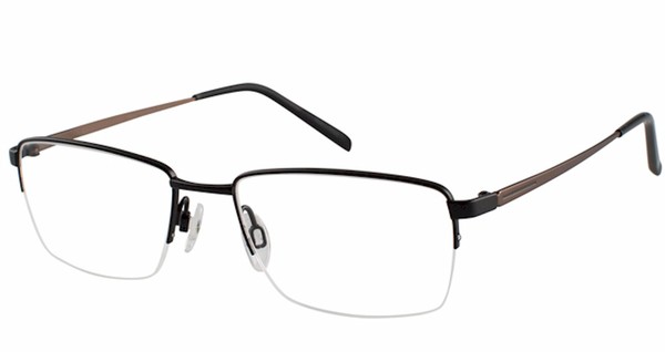 Charmant Men's Eyeglasses 11441 Half Rim Optical Frame