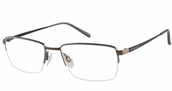 Charmant Men's Eyeglasses 11441 Half Rim Optical Frame