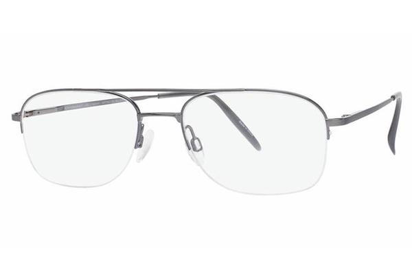 Charmant Men's Eyeglasses TI8145A TI/8145A Semi-Rimless Optical Frame