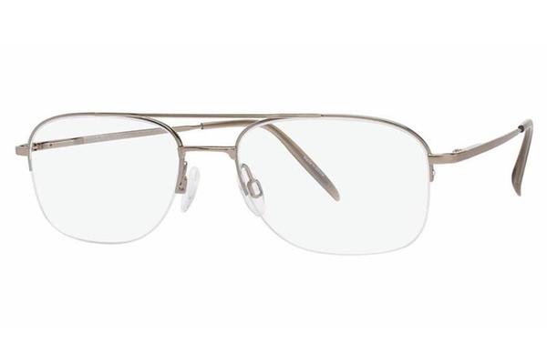 Charmant Men's Eyeglasses TI8145A TI/8145A Semi-Rimless Optical Frame