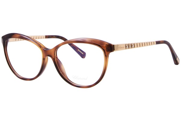 Chopard VCH242S Eyeglasses Women's Full Rim Cat Eye