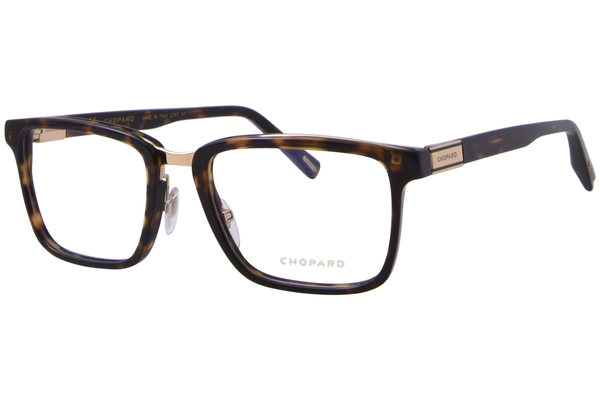  Chopard VCH252 Eyeglasses Men's Full Rim Rectangle Shape 