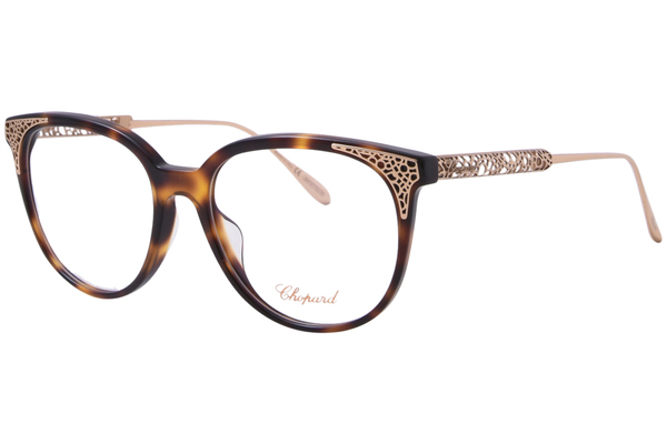  Chopard VCH253 Eyeglasses Women's Full Rim Cat Eye 