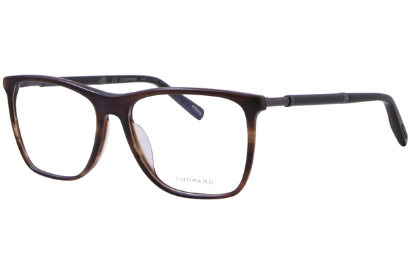  Chopard VCH257 Eyeglasses Men's Full Rim Rectangle Shape 