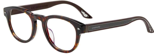 Chopard VCH327 Eyeglasses Men's Full Rim Round Shape