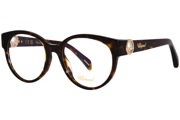 Chopard VCH350S Eyeglasses Women's Full Rim Cat Eye Shape