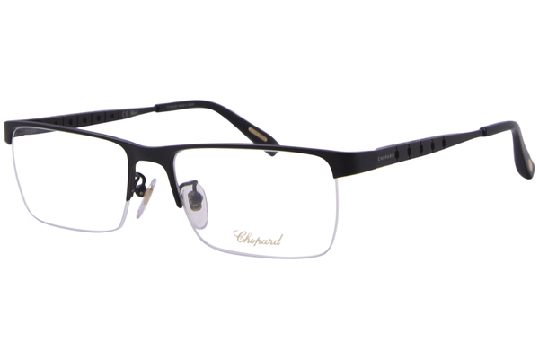 Chopard VCHA98M Eyeglasses Semi Rim Rectangle Shape