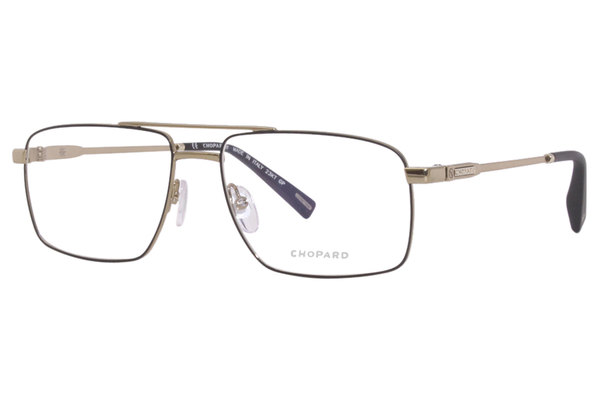 Chopard VCHF56 Eyeglasses Frame Men's Full Rim Rectangular