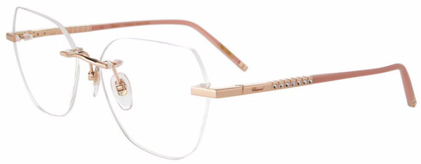  Chopard VCHG26S Eyeglasses Women's Rimless 