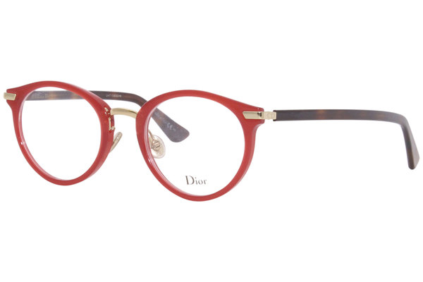  Christian Dior Dioressence2 Eyeglasses Frame Women's Full Rim Round 