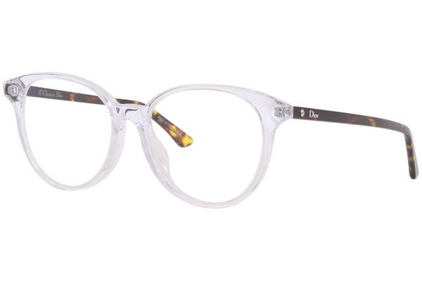  Christian Dior Montaigne47 Eyeglasses Frame Women's Full Rim Round 