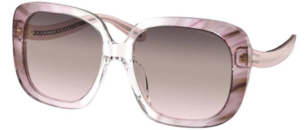  Coach C6185 HC8323U Sunglasses Women's Square Shape 