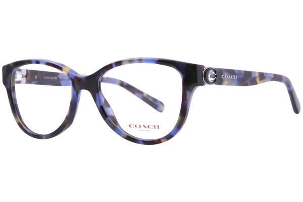 Coach Eyeglasses Women s HC6153 5613 Blue Tortoise 51 17 140mm EyeSpecs