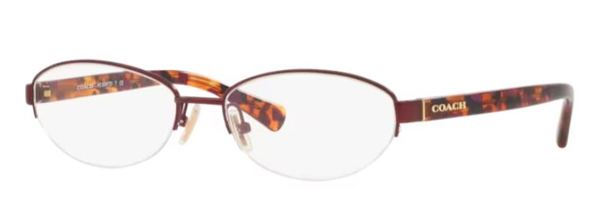  Coach HC5081TD Eyeglasses Women's Semi Rim Oval Shape 