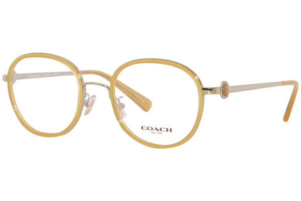  Coach HC5129 Eyeglasses Women's Full Rim Round Shape 