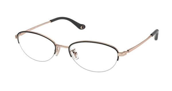 Coach HC5136 9331 Eyeglasses Women's Shiny Rose Gold Full Rim 53mm ...