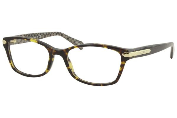  Coach HC6065 Eyeglasses Women's Full Rim Rectangle Shape 