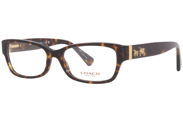 Coach HC6078 Eyeglasses Women's Full Rim Rectangular Optical Frame