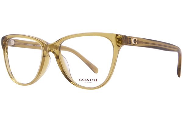 Coach HC6202U Eyeglasses Women's Full Rim Round Shape