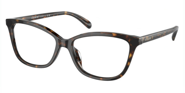  Coach HC6206U Eyeglasses Women's Full Rim Cat Eye 