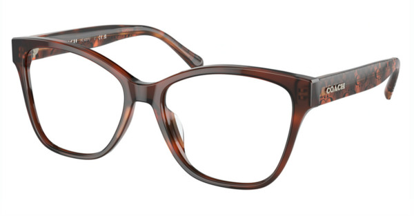 Coach HC6207U Eyeglasses Women's Full Rim Square Shape