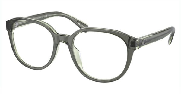 Coach HC6209U Eyeglasses Women's Full Rim Round Shape