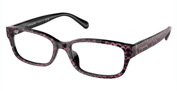  Coach HC6221U Eyeglasses Women's Full Rim Rectangle Shape 