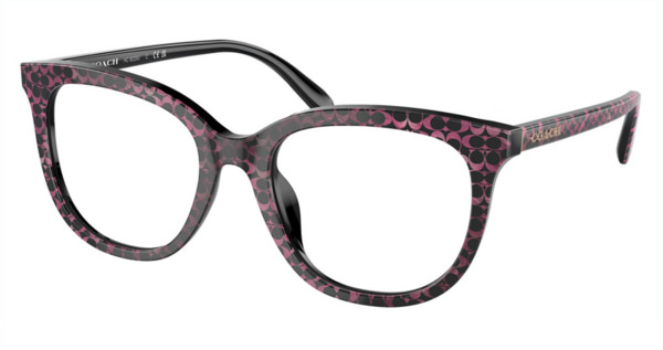  Coach HC6223U Eyeglasses Women's Full Rim Square Shape 