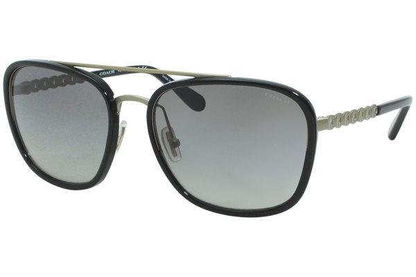 Coach HC7089 Sunglasses Women's Fashion Pilot Shades