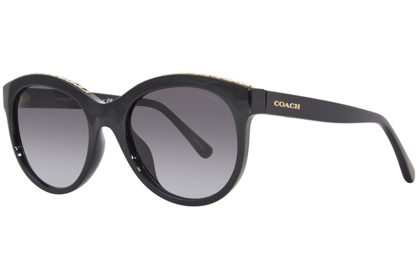  Coach HC8297U Sunglasses Women's Fashion Round 