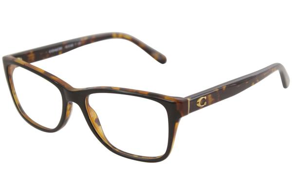 Coach HC6129 Eyeglasses Women's Full Rim Rectangle Shape