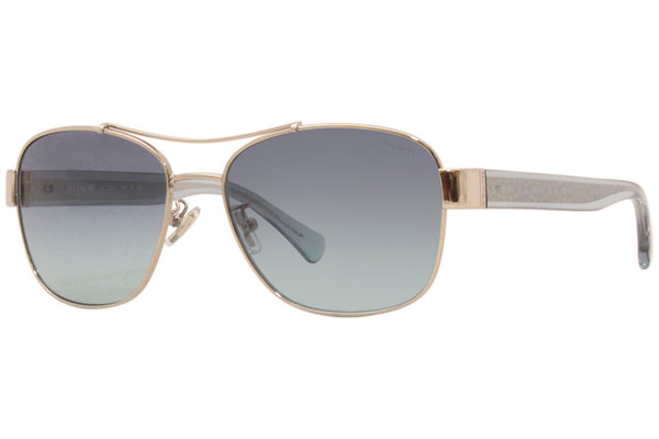 coach women's hc7064 sunglasses