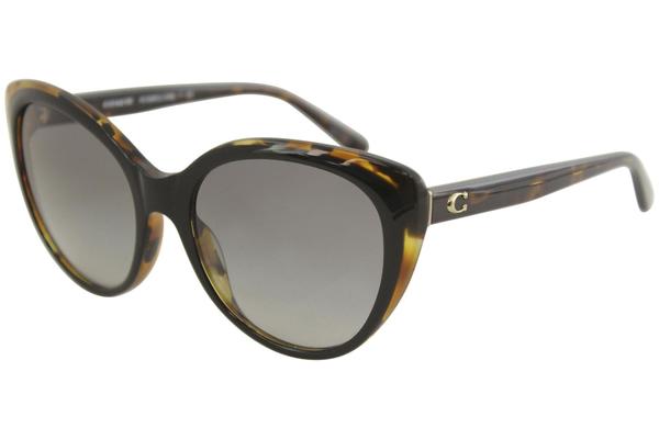  Coach Women's HC8260 HC/8260 Fashion Cat Eye Sunglasses 