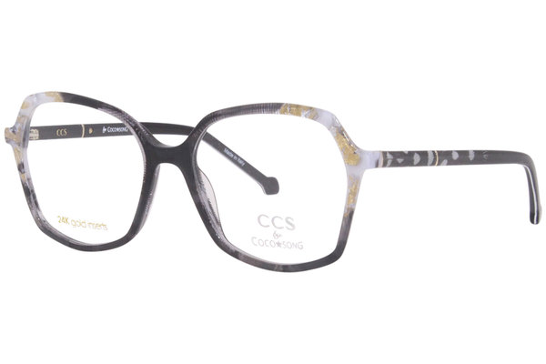  Coco Song CCS148 Eyeglasses Frame Women's Full Rim Square 