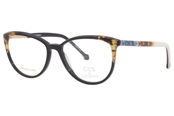  Coco Song CCS149 Eyeglasses Frame Women's Full Rim Cat Eye 