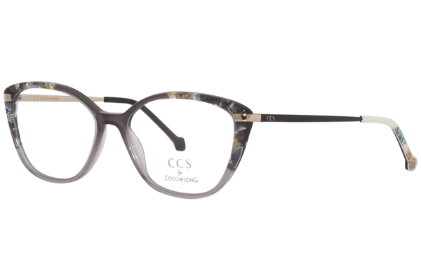  Coco Song CCS182 Eyeglasses Women's Full Rim Cat Eye 