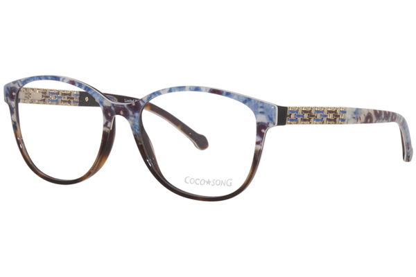  Coco Song Jericho Road CV235 Eyeglasses Women's Full Rim Oval Shape 