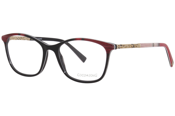 Coco Song Little Queen CV204 Eyeglasses Women's Full Rim Square Shape