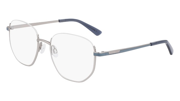 Cole Haan CH4509 Eyeglasses Semi Rim Round Shape