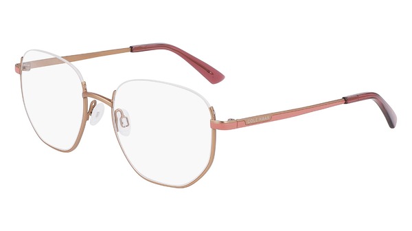 Cole Haan CH4509 Eyeglasses Semi Rim Round Shape